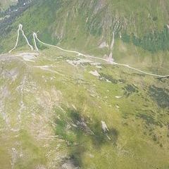 Flugwegposition um 13:09:40: Aufgenommen in der Nähe von Gemeinde Schöder, Österreich in 2531 Meter